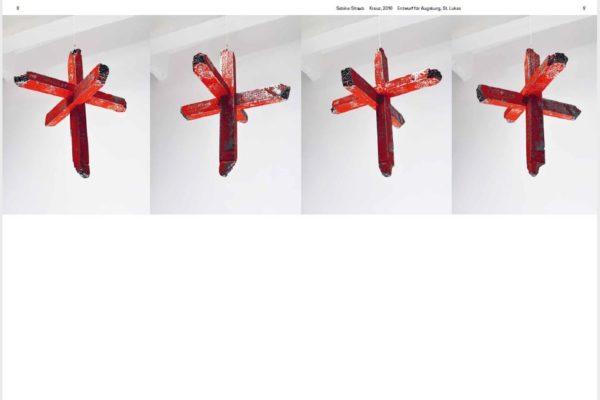Die Publikation Sieben mal Sieben Kunst des 21. Jahrhunderts in der Evangelisch-Lutherischen Kirche in Bayern.