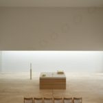 Die Raumgestaltung von Olafur Eliasson in der Friedrich-Bonhoeffer-Kirche in Kösching.