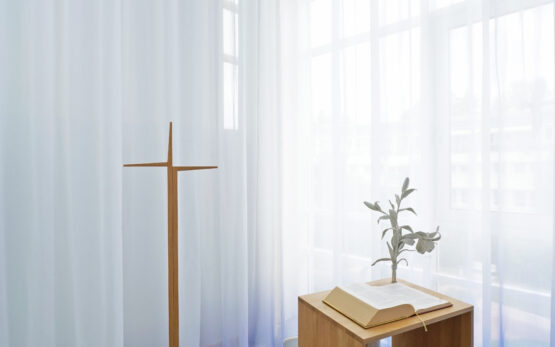 Andachstraum Klinik Bad Aibling, Gestaltung Neringa Vasiliauskaite