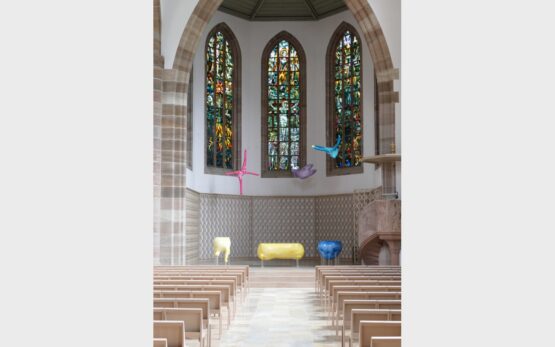 Die neuen Prinzipalia und ein Trinitätssymbol der Künstlerin Younghun Lee für die Dreieinigkeitskirche Nürnberg.