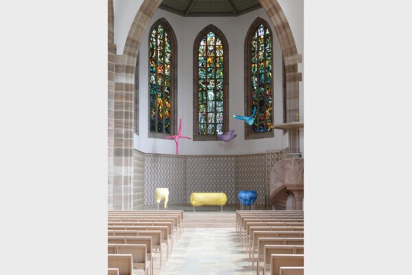 Die neuen Prinzipalia und ein Trinitätssymbol der Künstlerin Younghun Lee für die Dreieinigkeitskirche Nürnberg.