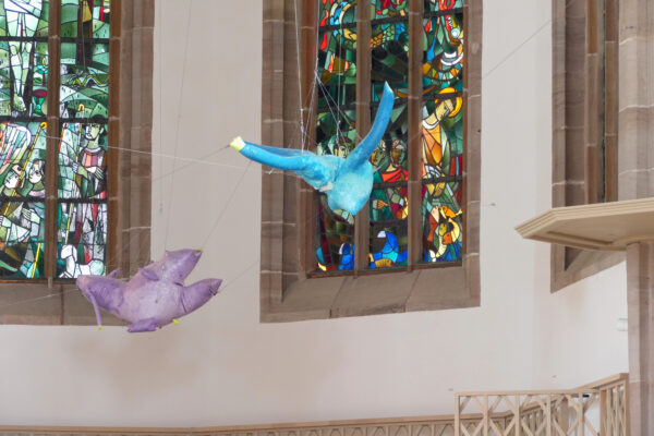 Die neuen Prinzipalia und ein Trinitätssymbol der Künstlerin Younghun Lee für die Dreieinigkeitskirche Nürnberg.